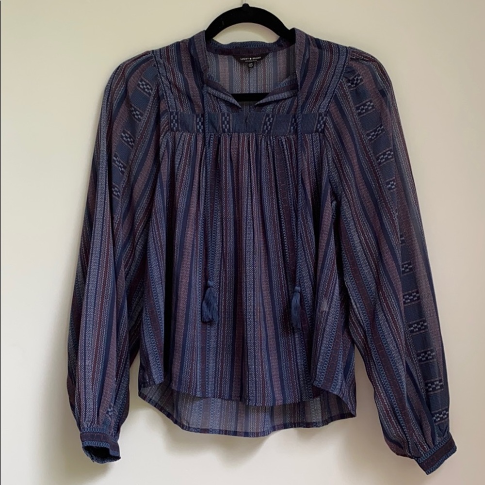 NWOT Lucky Brand Women’s Blouse Shirt